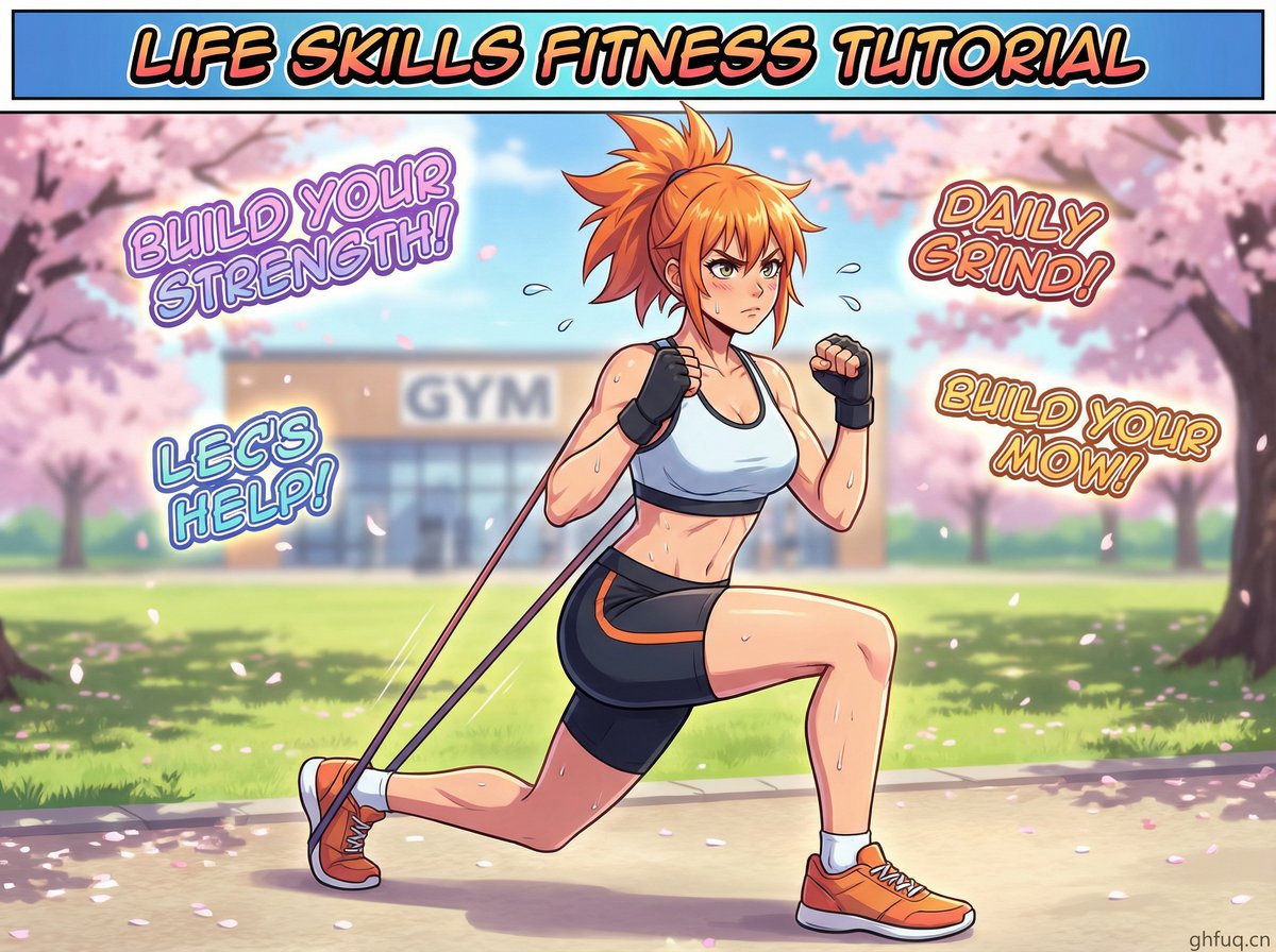 91生活技能-健身动漫教程